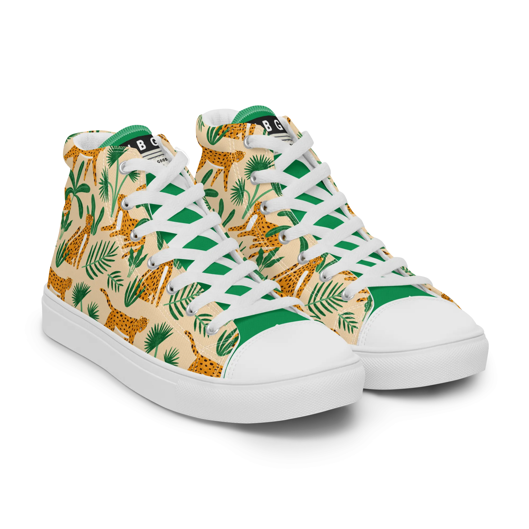 Tarangire - Women’s high top canvas shoes