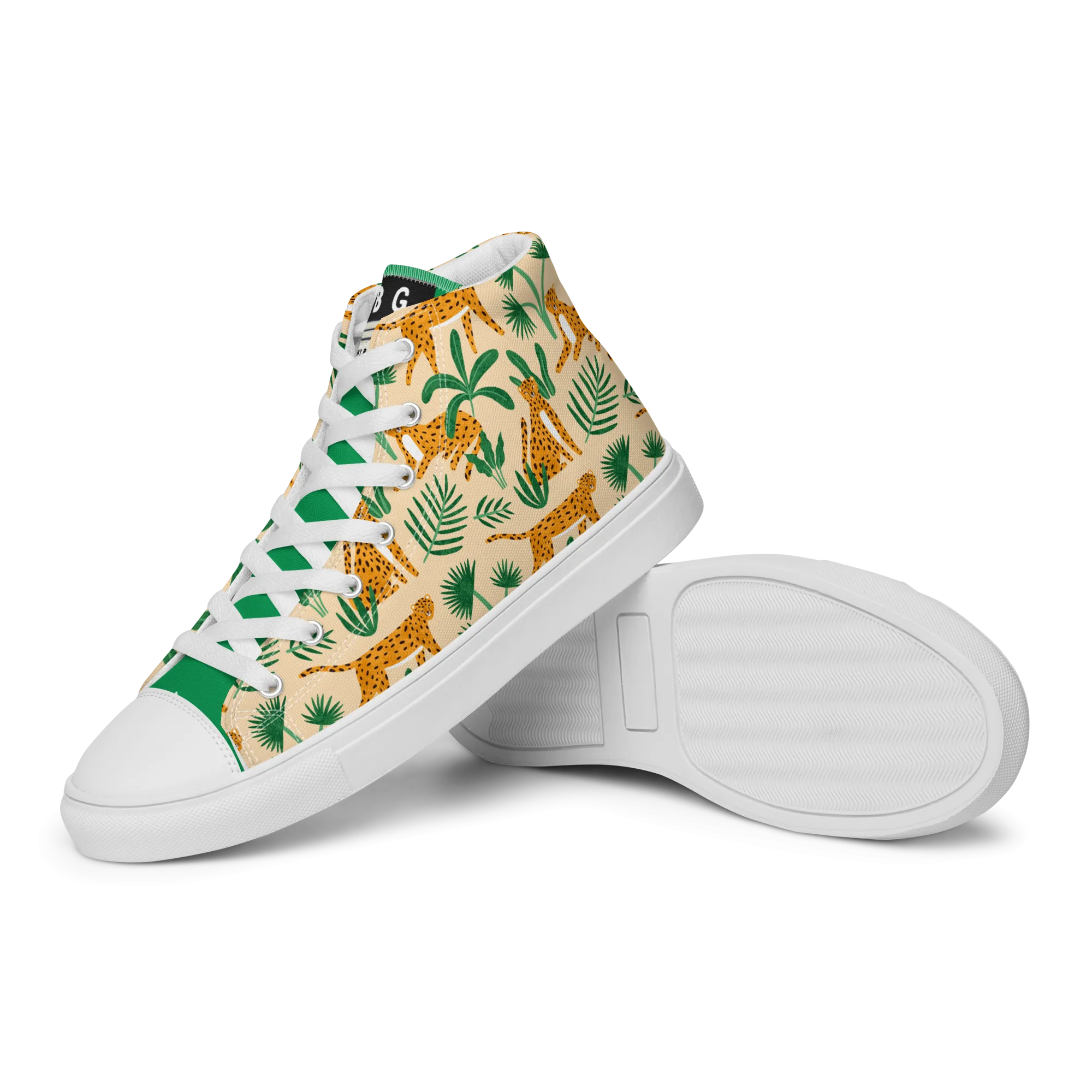 Tarangire - Women’s high top canvas shoes