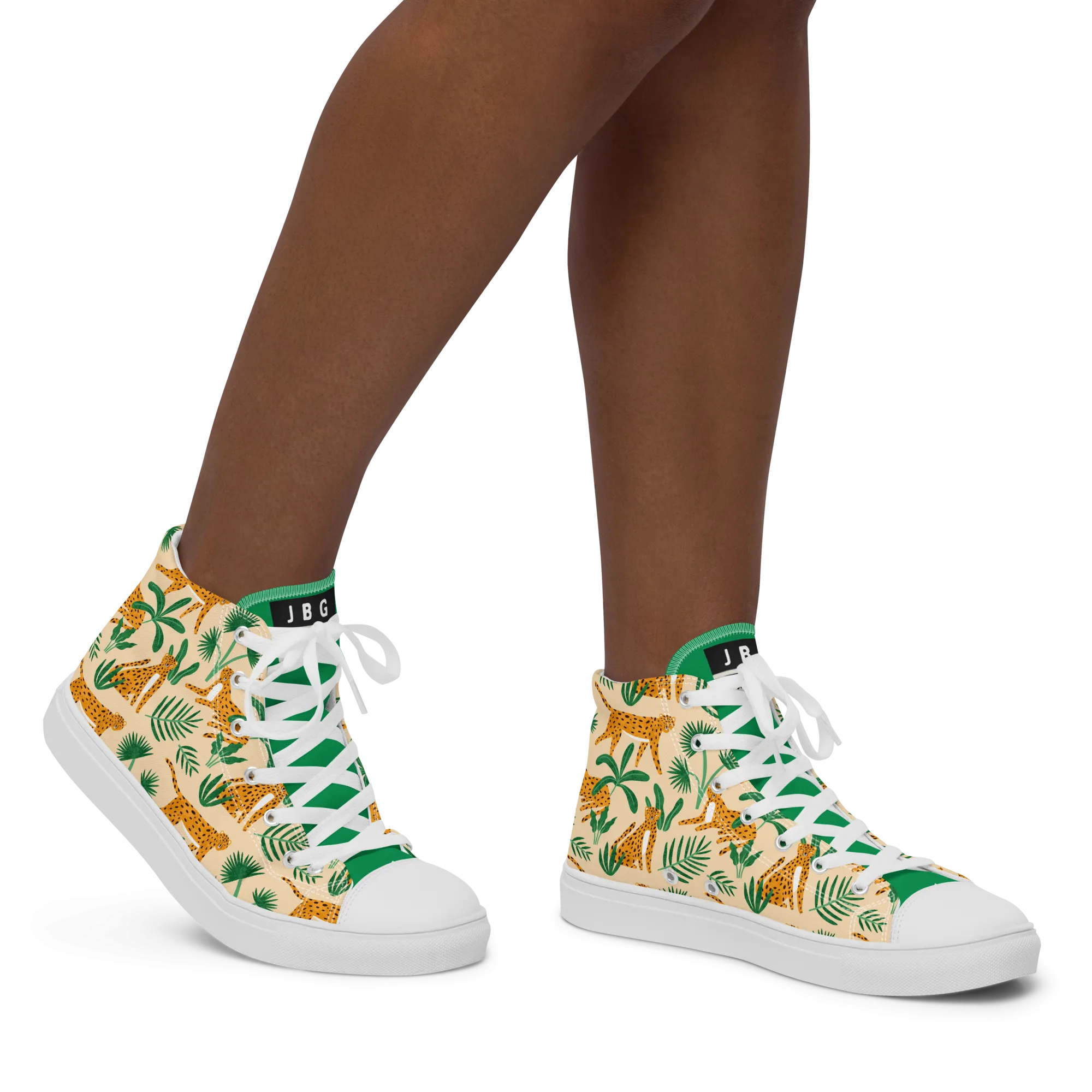Tarangire - Women’s high top canvas shoes