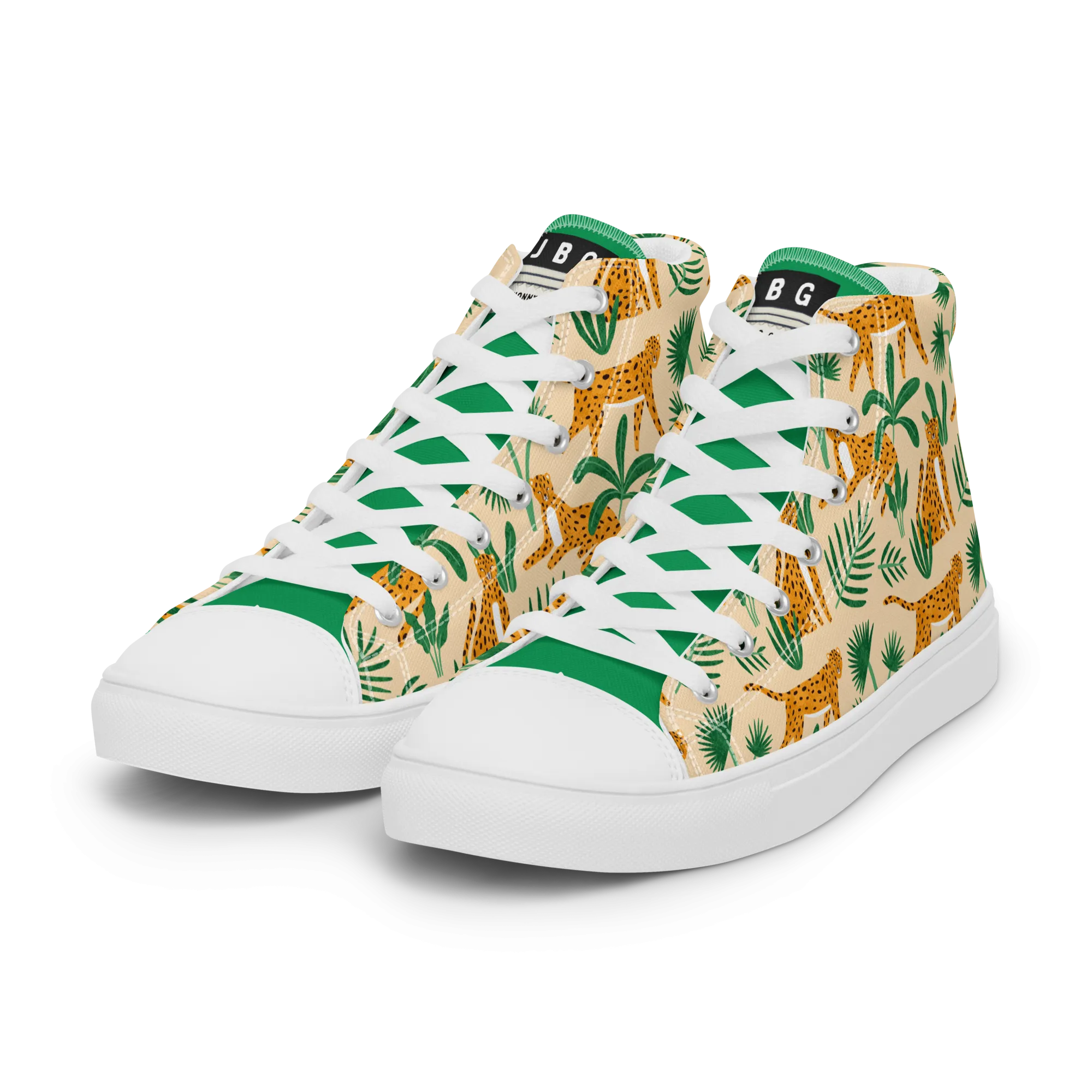 Tarangire - Women’s high top canvas shoes