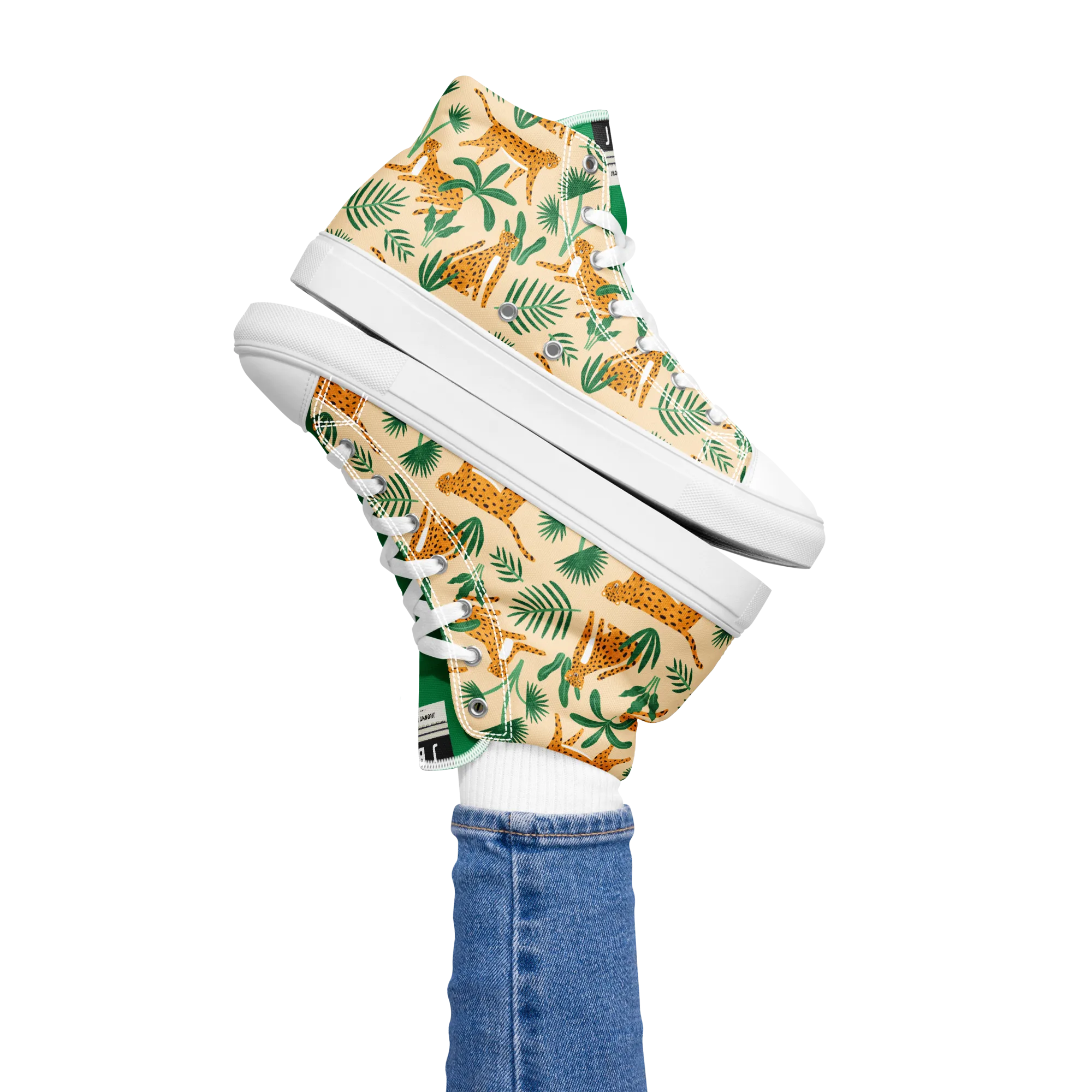 Tarangire - Women’s high top canvas shoes