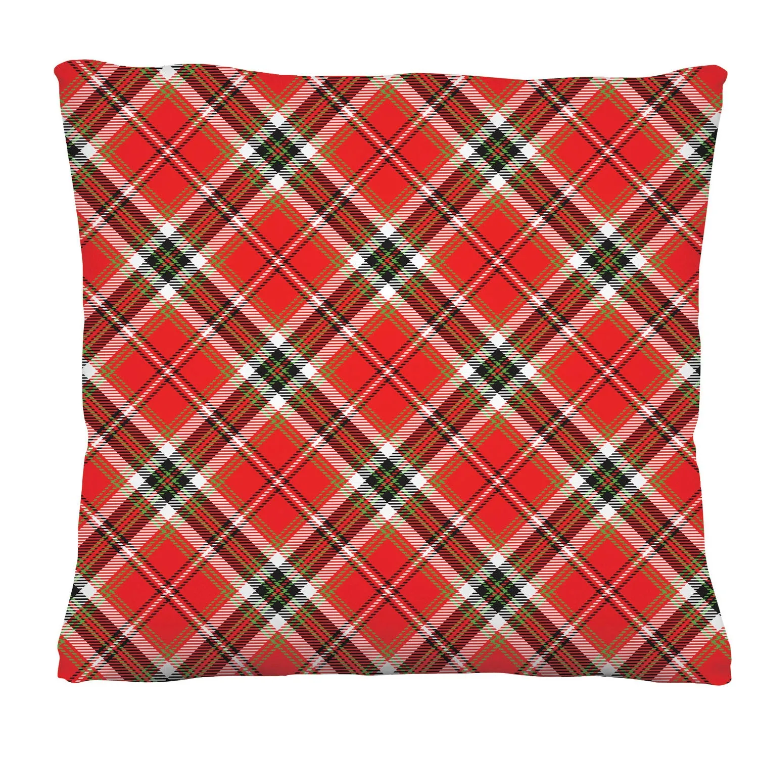 Tartan Birdhouse Interchangeable Pillow Cover,4plc419