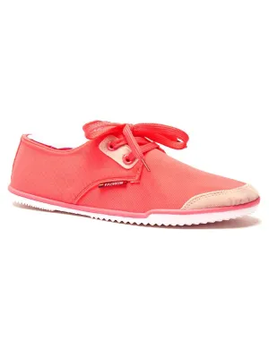 Tennis fines roses en tissu