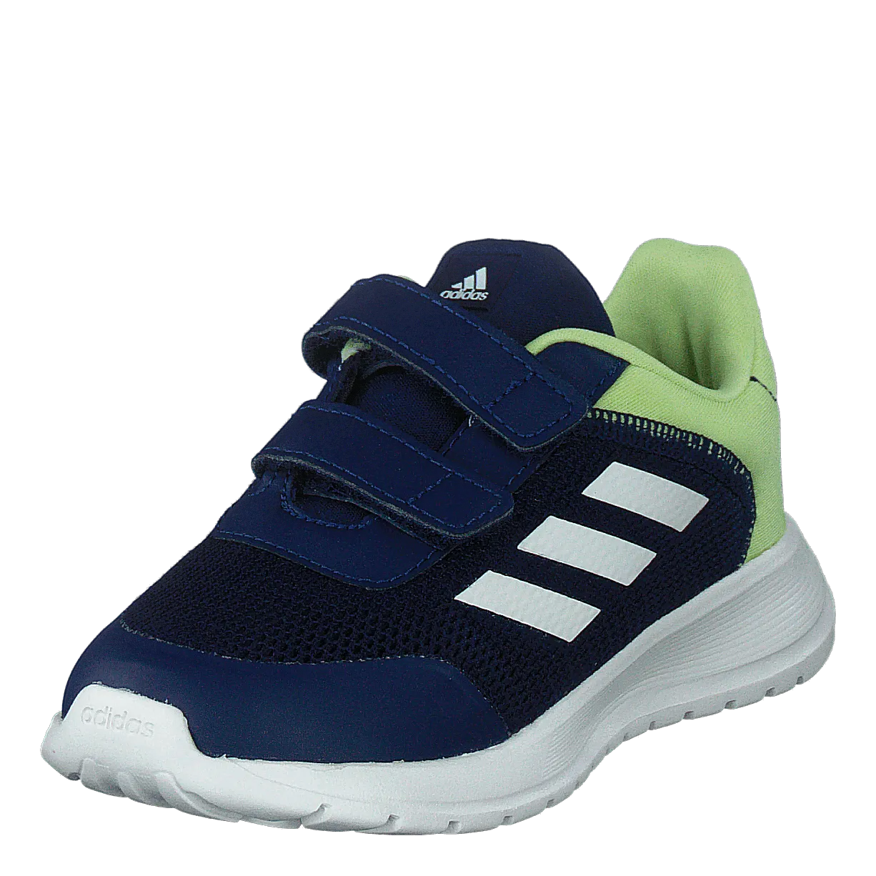 Tensaur Run Shoes Dark Blue / Core White / Pulse Lime