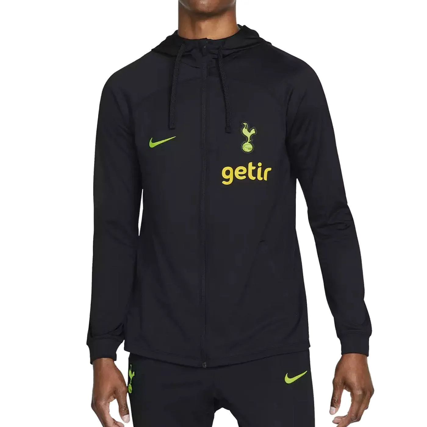 Tottenham Hotspur black hooded presentation tracksuit 2022/23 - Nike