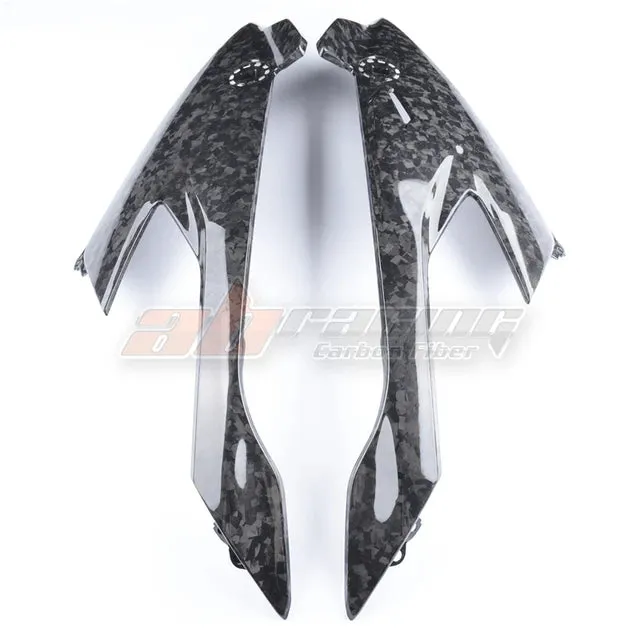 Upper Front Side Cover Panel Fairing Cowling For Bmw S1000rr 2019-2022 Forged Full Carbon Fiber 100%