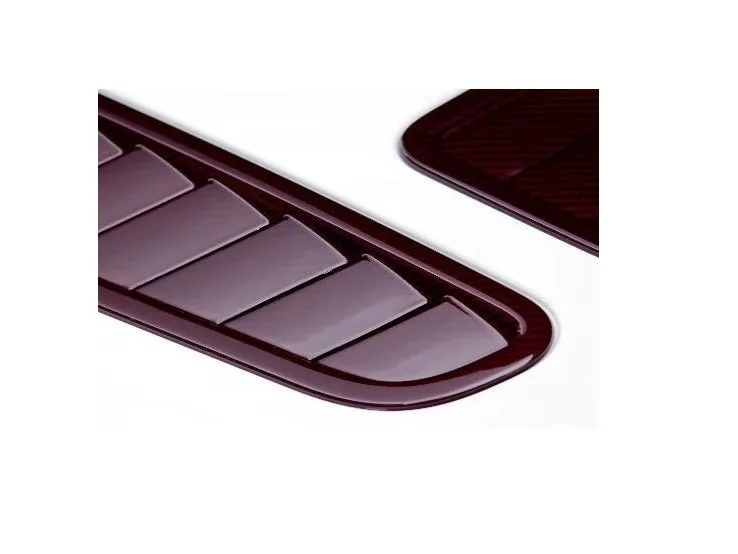 V12 Vantage Red Carbon Fiber Hood Louver Kit