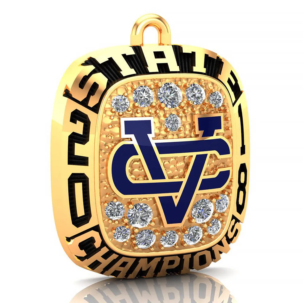 Vandebilt Catholic Ring Pendant - Design 1.4