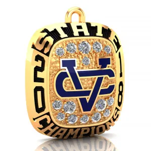 Vandebilt Catholic Ring Pendant - Design 1.4