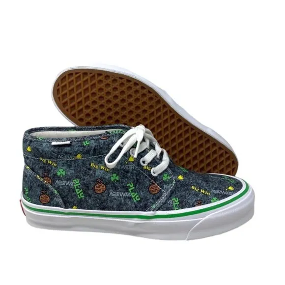 VANS Fergadelic x OG Chukka LX Shoes Men Canvas Acid Wash Sneakers VN0A4U3G0621