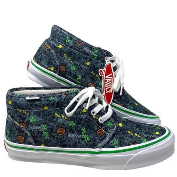 VANS Fergadelic x OG Chukka LX Shoes Men Canvas Acid Wash Sneakers VN0A4U3G0621