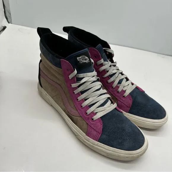 VANS Sk8-Hi MTE Mens 12 Gibraltar Sea Scotchgard Shoes High Top Sneaker Leather