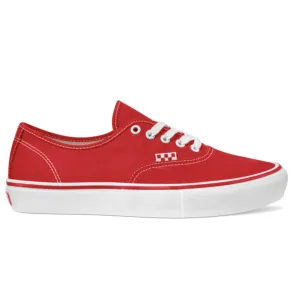 Vans Skate Authentic Red Shoes
