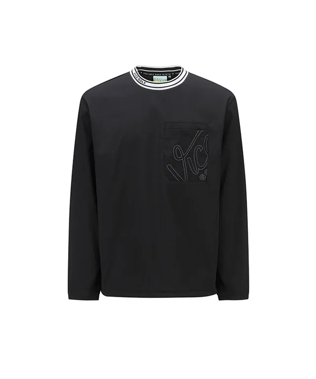 Vice Golf Atelier Men's Pocket Point Crew Neck T-Shirt - Black