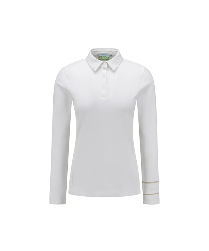 Vice Golf Atelier Women's Essential Collared Long Sleeve T-Shirt - 2 Colors