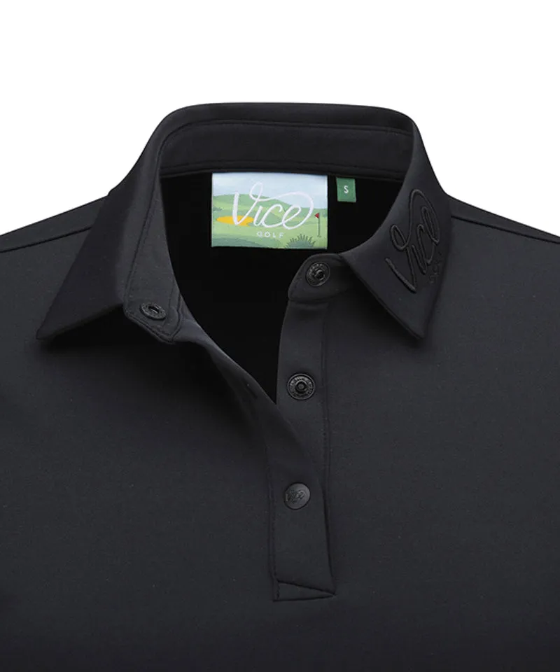 Vice Golf Atelier Women's Essential Collared Long Sleeve T-Shirt - 2 Colors