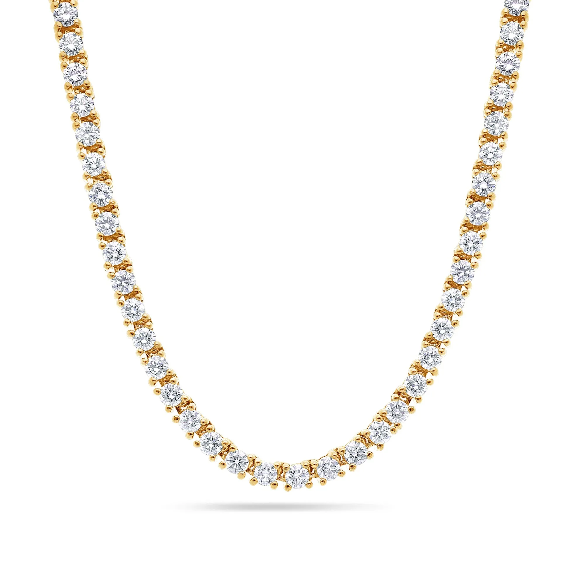 Vincent Diamond Tennis Necklace (25-Point)