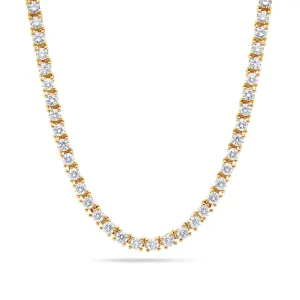 Vincent Diamond Tennis Necklace (25-Point)