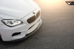 Vorsteiner BMW F12 M6 GTS-V Performance Front Spoiler Carbon Fiber Glossy