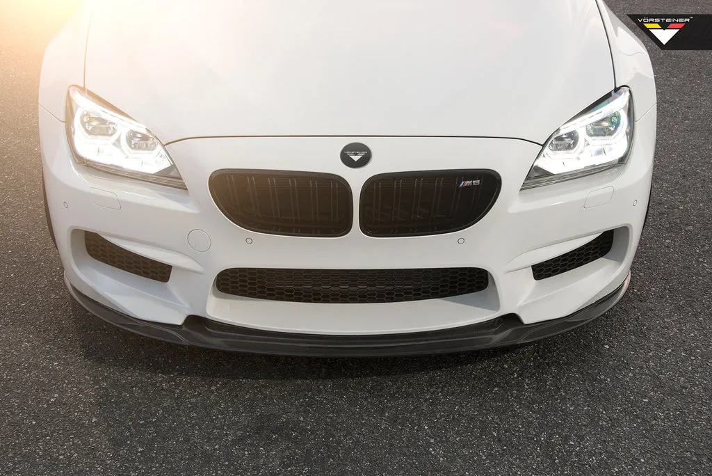 Vorsteiner BMW F12 M6 GTS-V Performance Front Spoiler Carbon Fiber Glossy