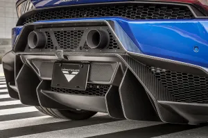 Vorsteiner Huracan Novara Edizione Carbon Rear Bumper   Diffuser