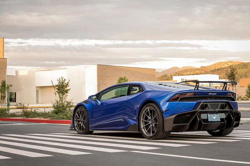 Vorsteiner Huracan Novara Edizione Carbon Rear Bumper   Diffuser