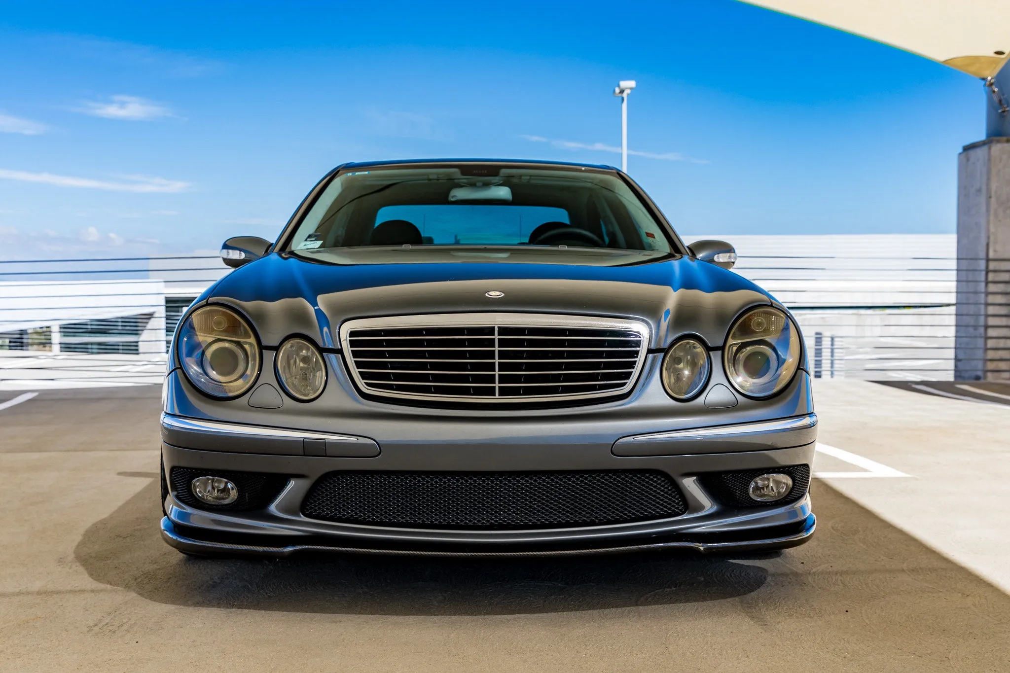 W211 E55 AMG Carbon Fiber Front Lip