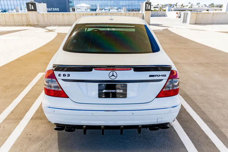 W211 E55 & E63 AMG Carlsson Style Carbon Fiber Trunk Spoiler