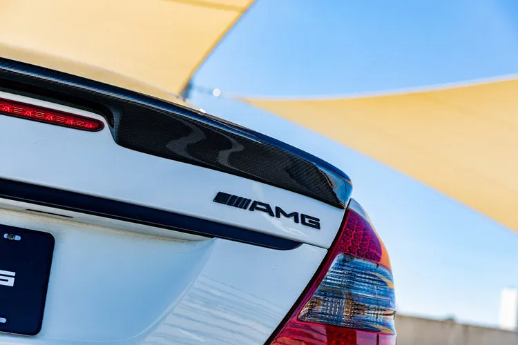 W211 E55 & E63 AMG Carlsson Style Carbon Fiber Trunk Spoiler