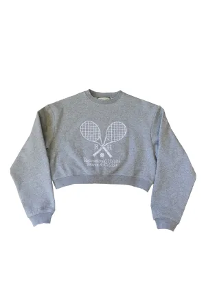 Williams Cropped Crew - Grey