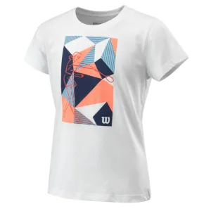 Wilson Girls' Prism Play Tech Tee (White)