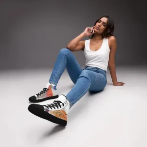 Women's High Top Canvas Shoes