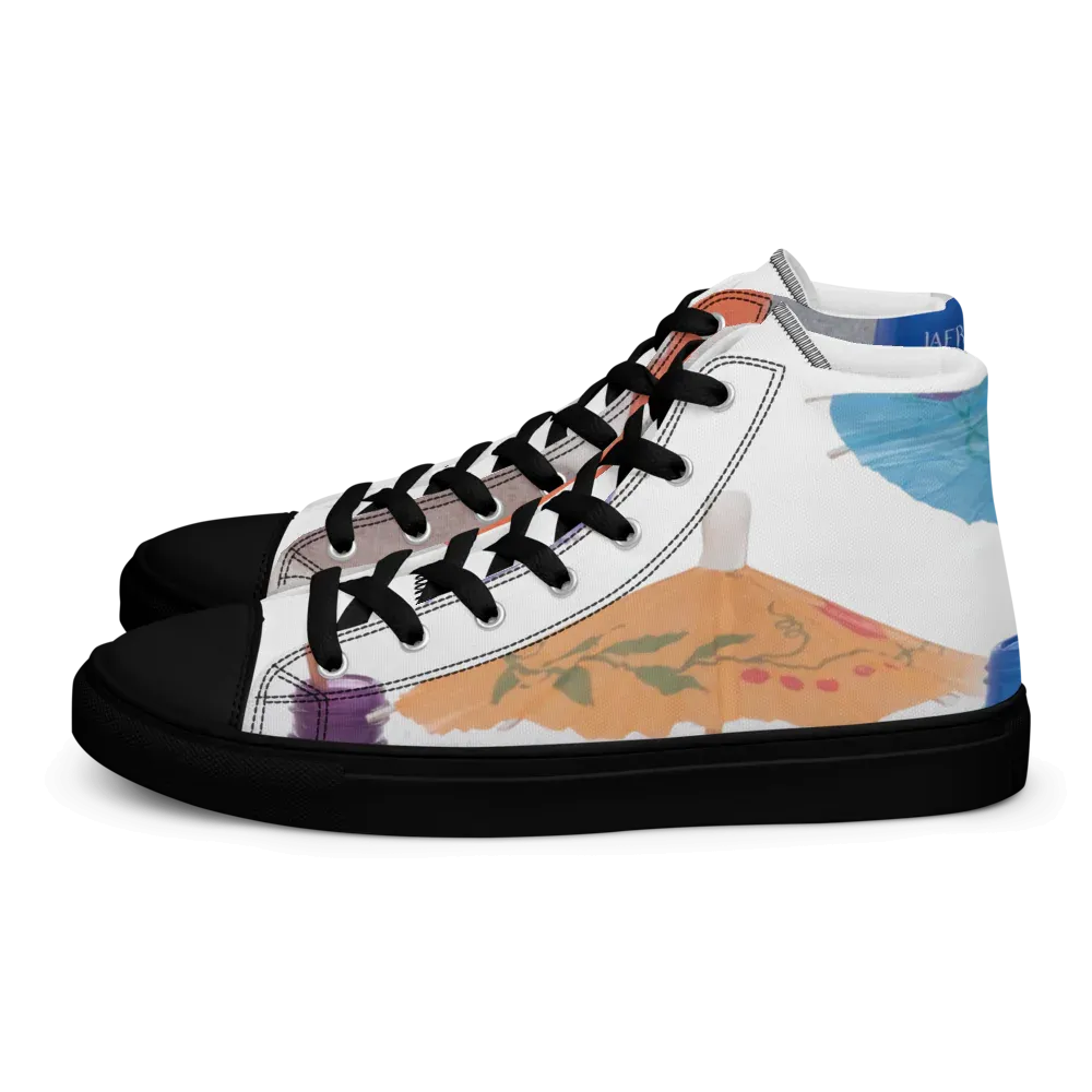 Women's High Top Canvas Shoes