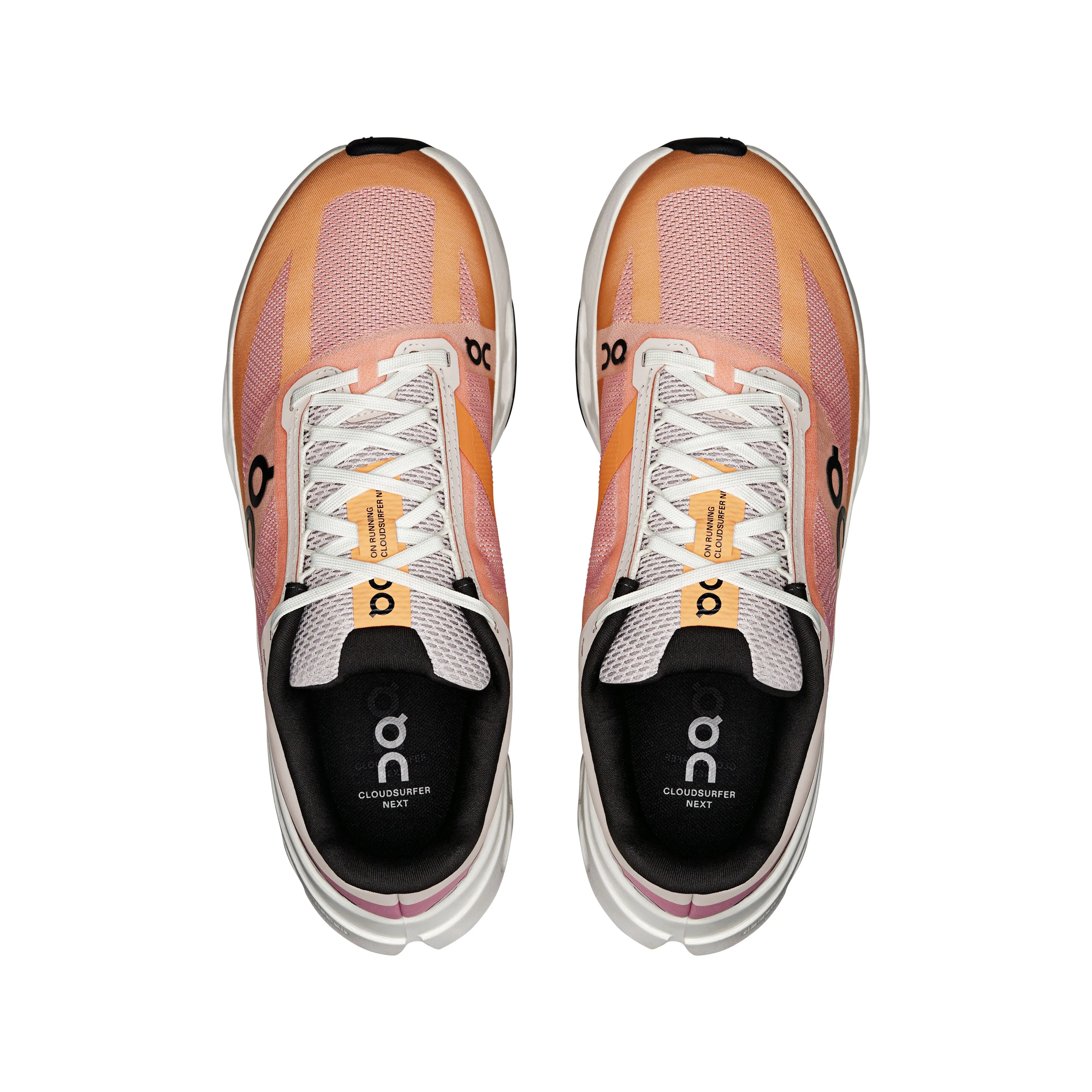 Women's On Cloudsurfer Next Running Shoe in Tangerine | Ivory