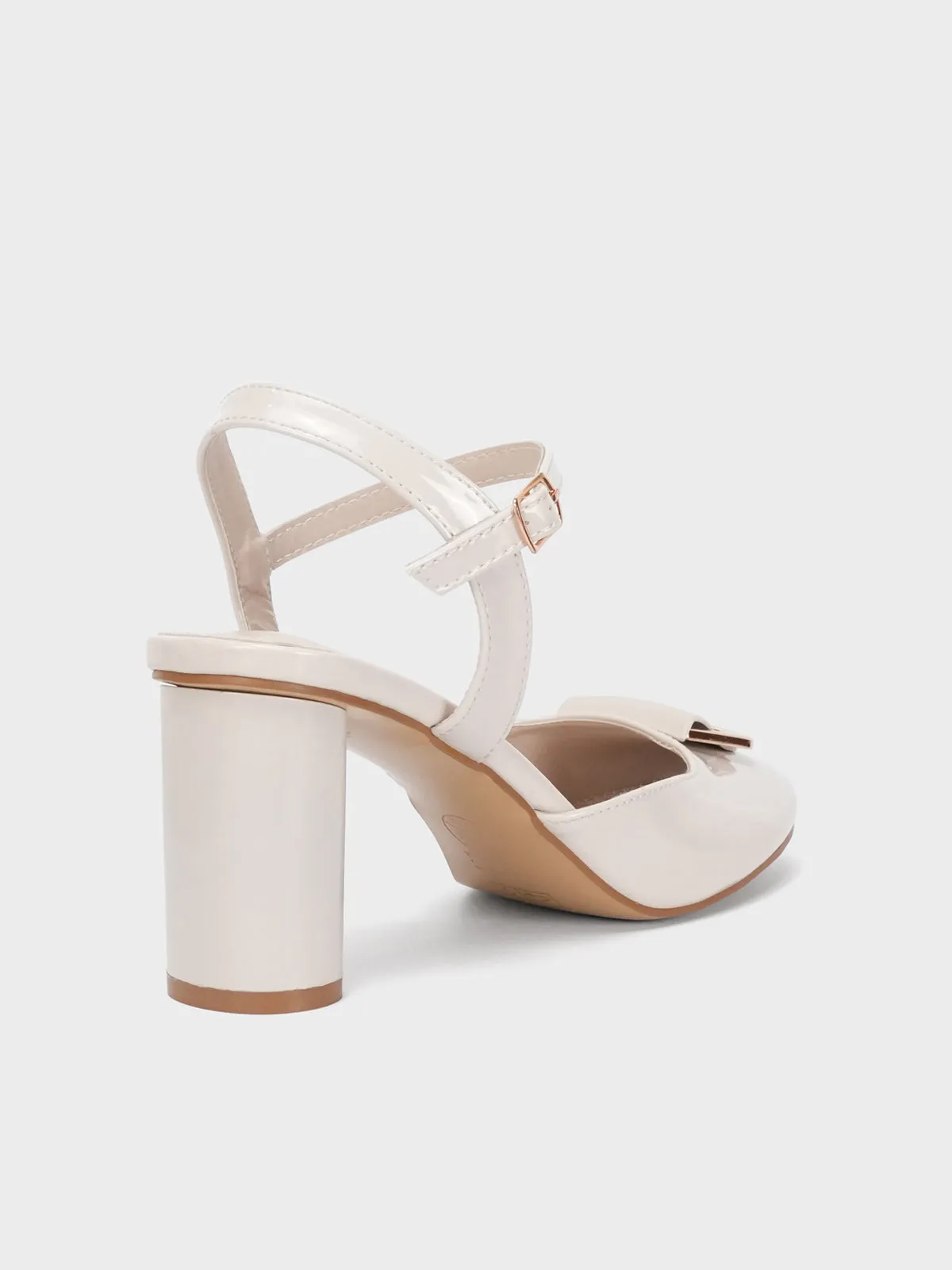 Womens "ASSA" Backstrap Block Heel Sandals