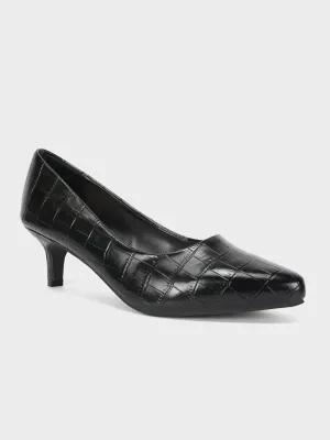 Womens "KOAMI" Kitten Heel Comfy Courts