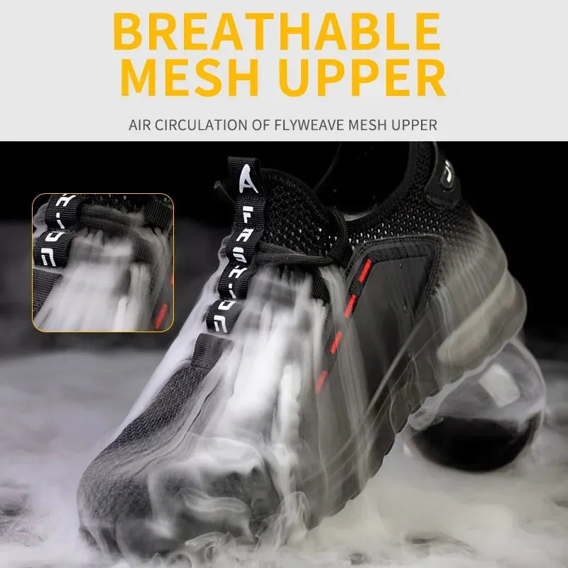 Work Safety Shoes Breathable Shoes Safety Shoes Lightweight Steel Toe Shoes