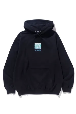 XLARGE x ITS A LIVING HOODIE - Black