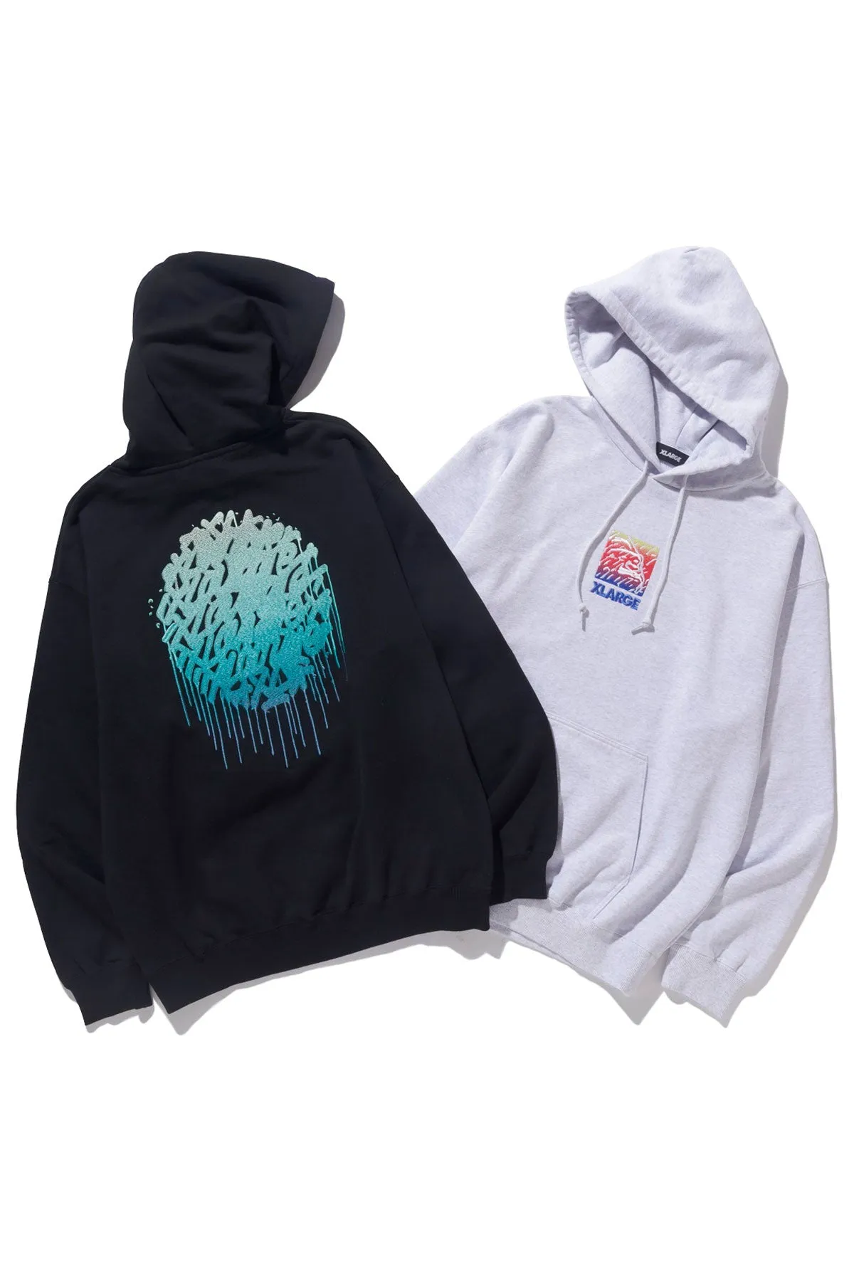 XLARGE x ITS A LIVING HOODIE - Black