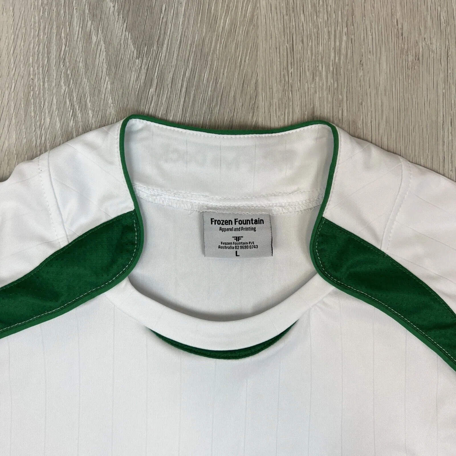 Zeus Five Dock Football Club Mens Football Jersey Soccer Jersey Size Large